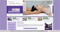 Desktop Screenshot of hotels-tirol.ch