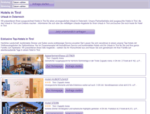 Tablet Screenshot of hotels-tirol.ch